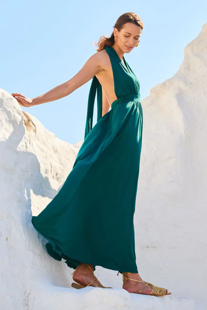 Forest Dream infinity maxi dress