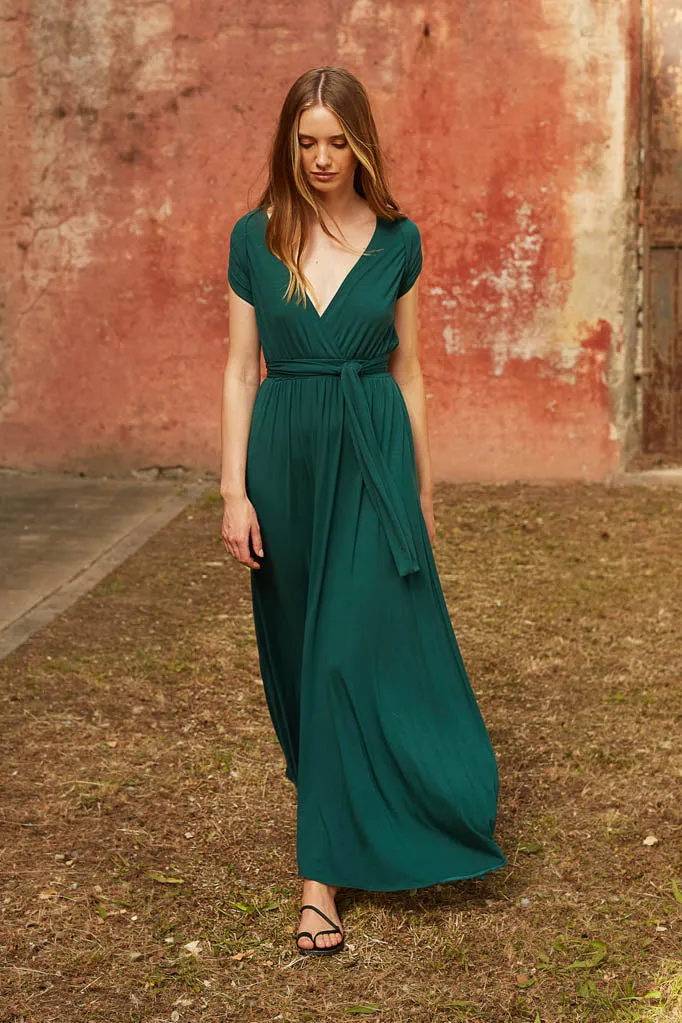 Forest Dream infinity maxi dress