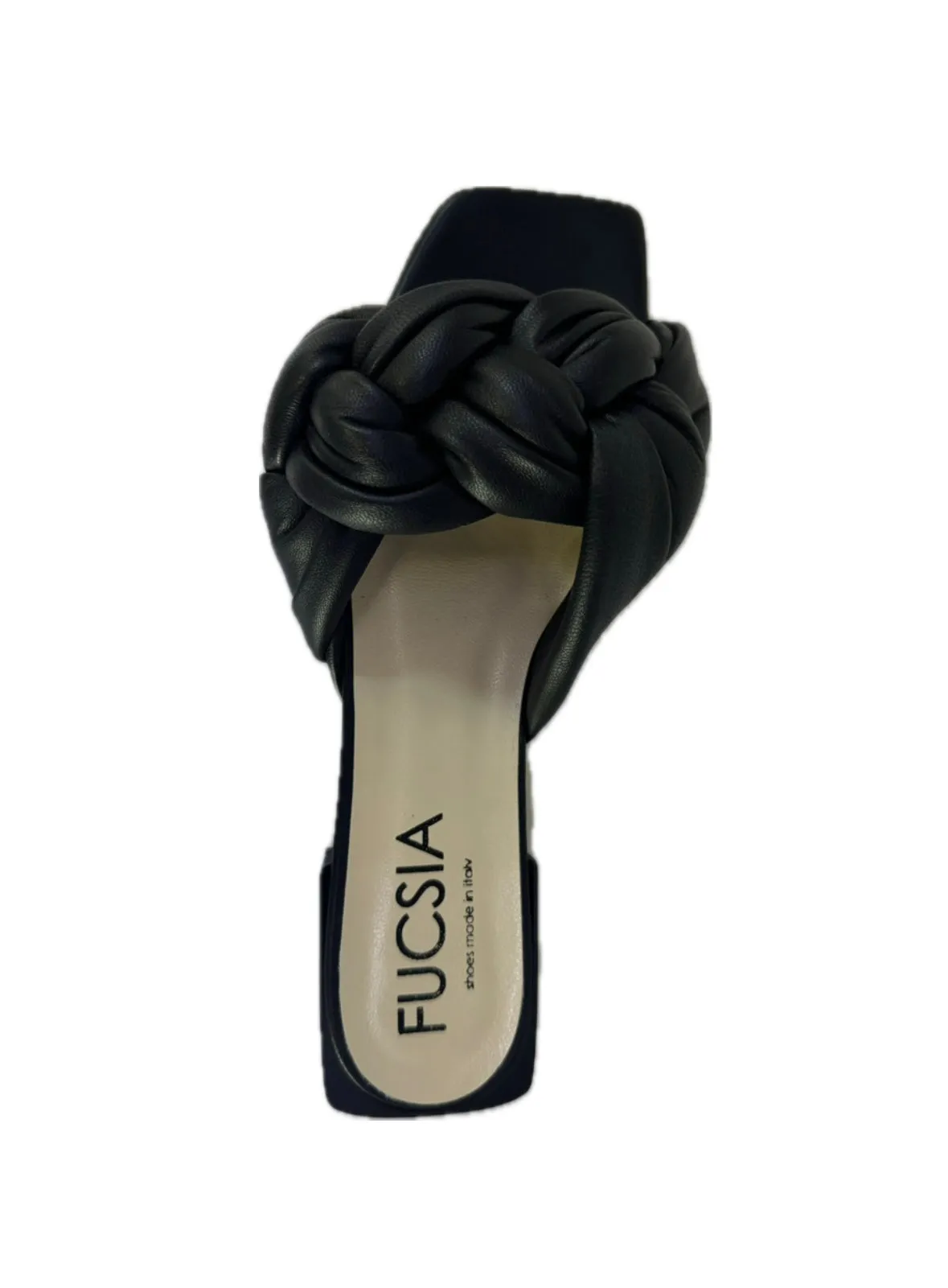 Fucsia Sandal Black
