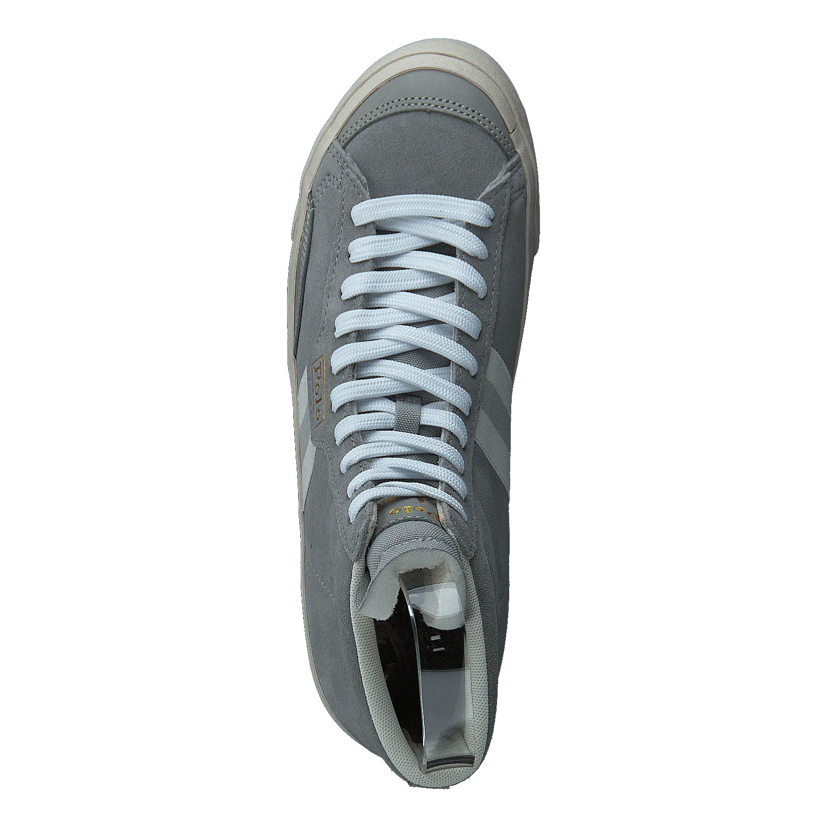 Gervin Mid Suede Sneaker Soft Grey