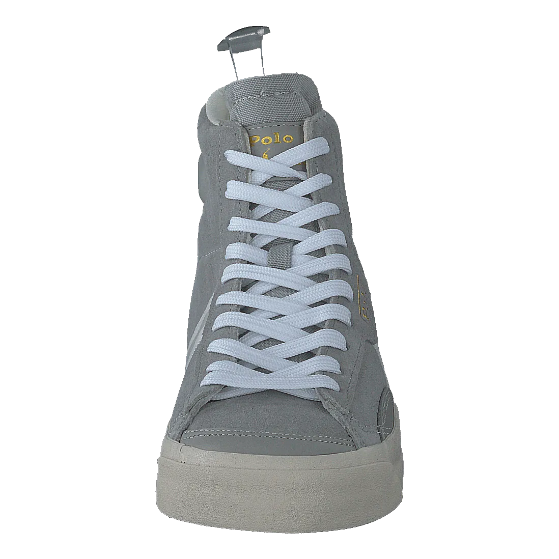 Gervin Mid Suede Sneaker Soft Grey