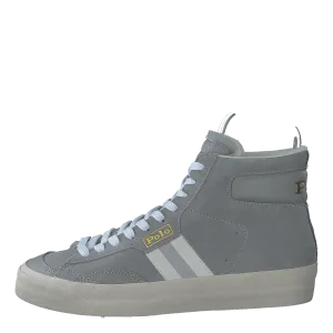 Gervin Mid Suede Sneaker Soft Grey