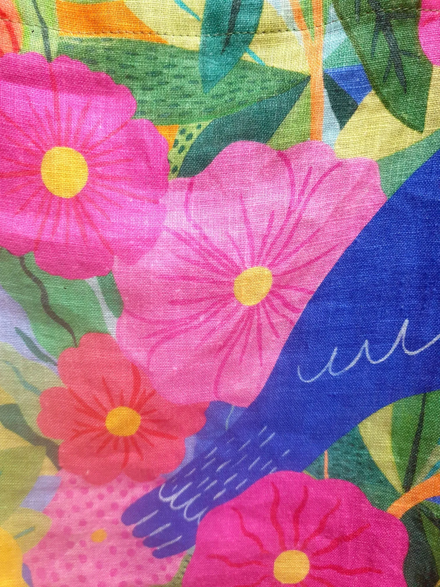 Gorman cropped linen floral top size 10