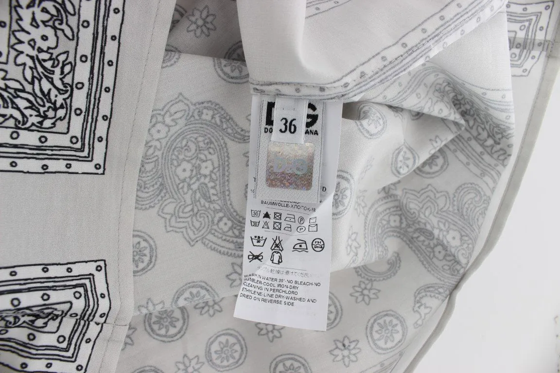 Gray 3/4 Sleeve Blouse Tunic