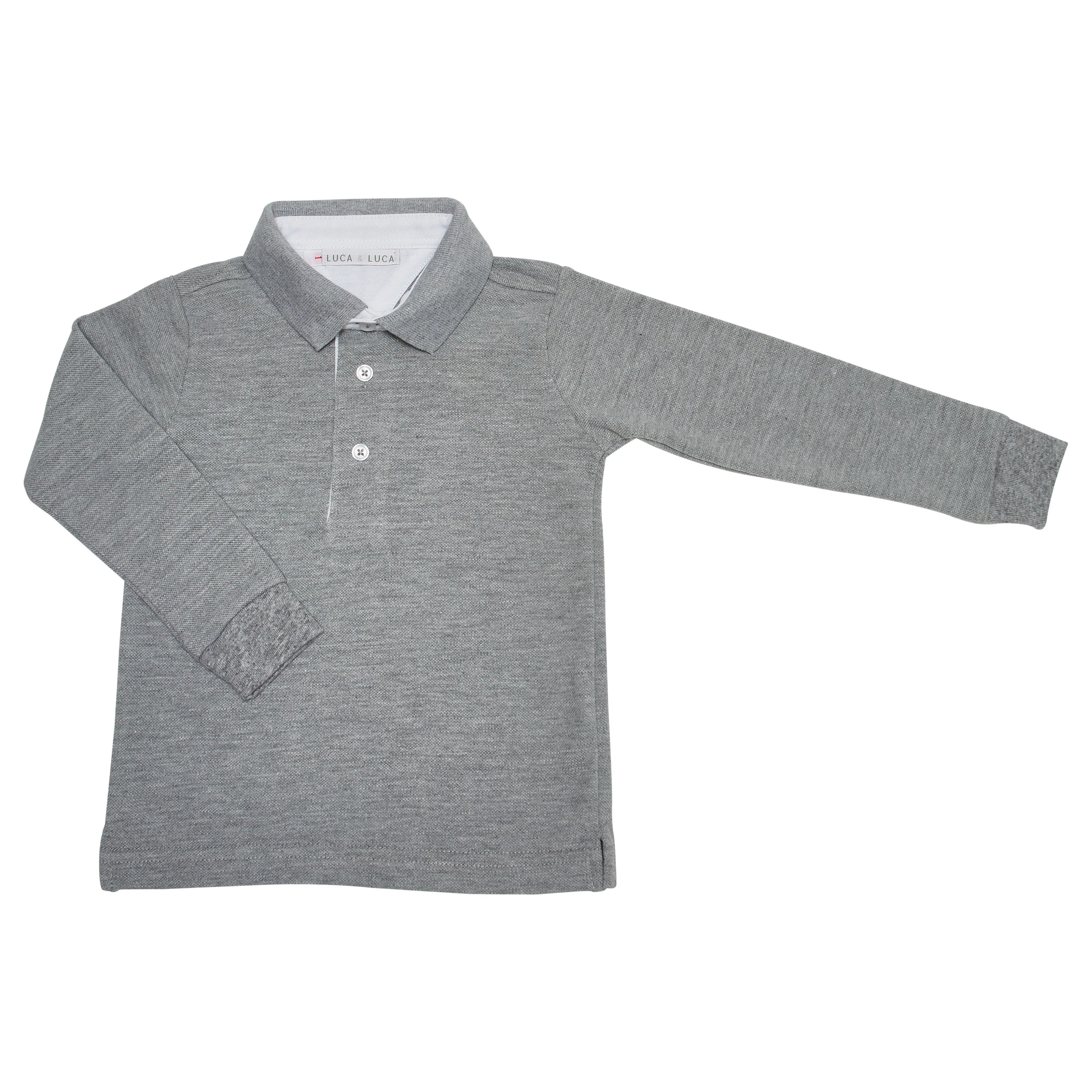 GREY POLO SHIRT
