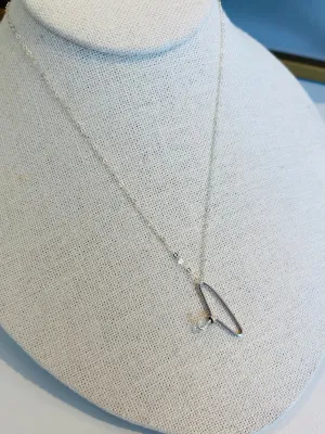 Hanger Necklace {Silver} | PREORDER