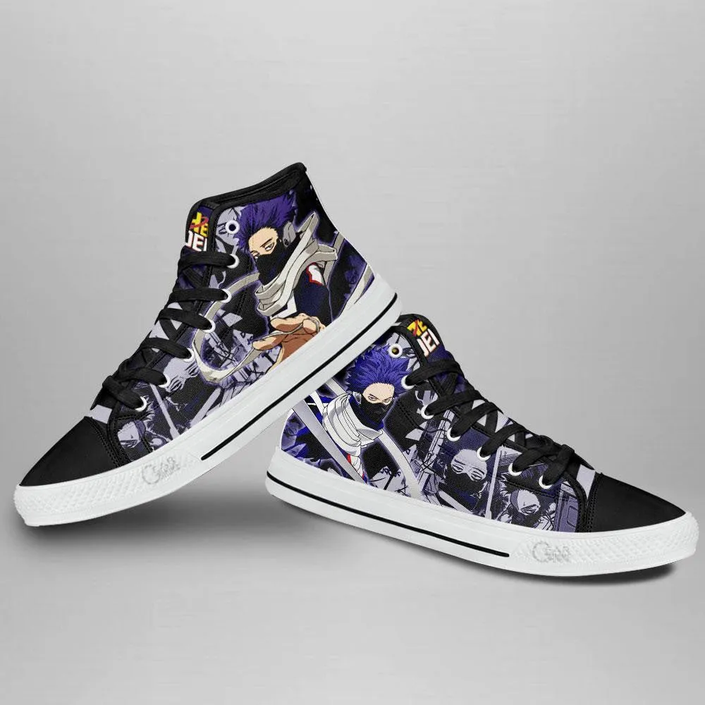 Hitoshi Shinso High Top Shoes Custom Anime Sneakers