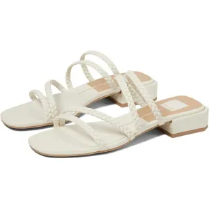 Hydie Ivory Braided Strappy Heeled Sandals