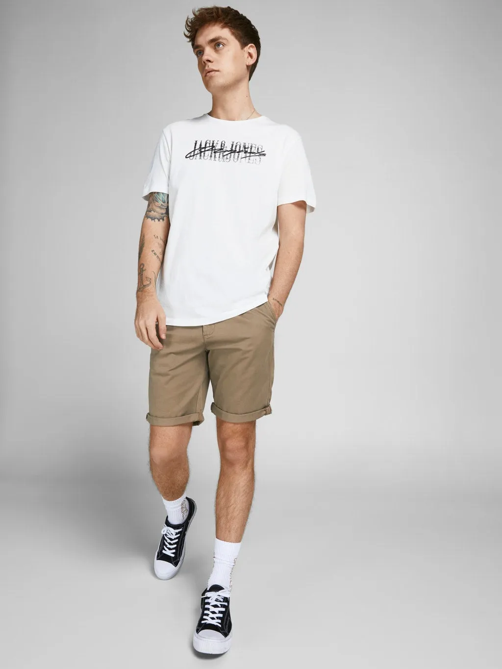 Jack Jones Bowie Chino Shorts Beige