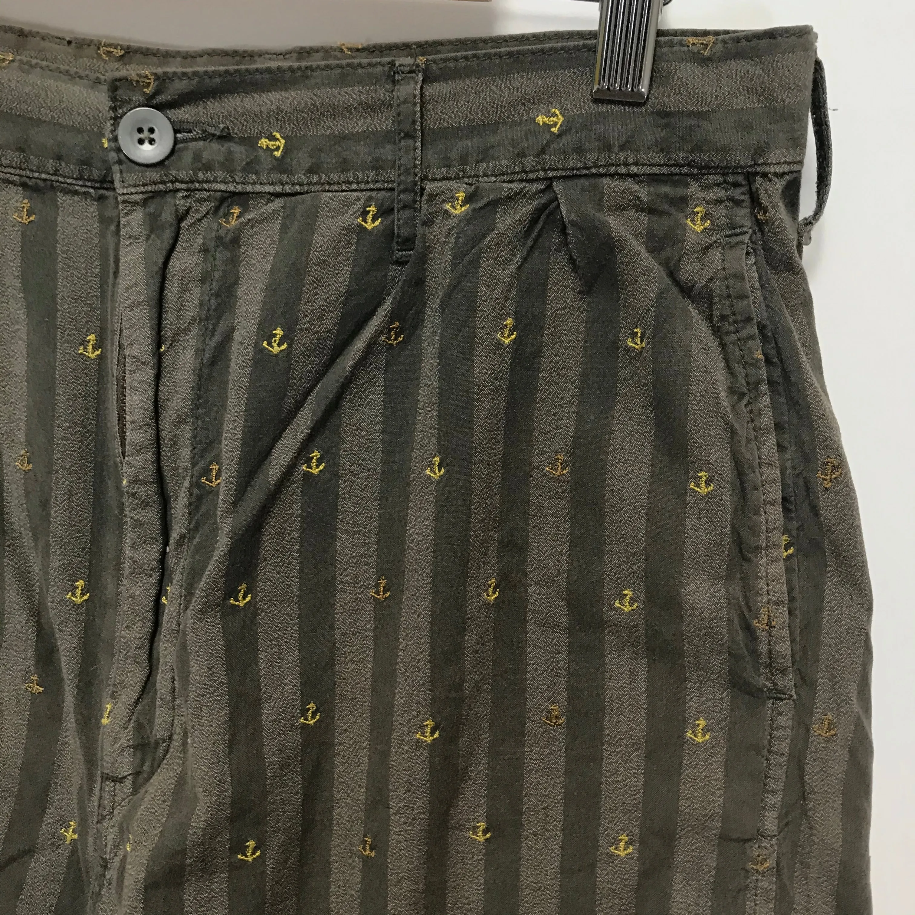 [L] Kapital Cotton Anchor Shorts