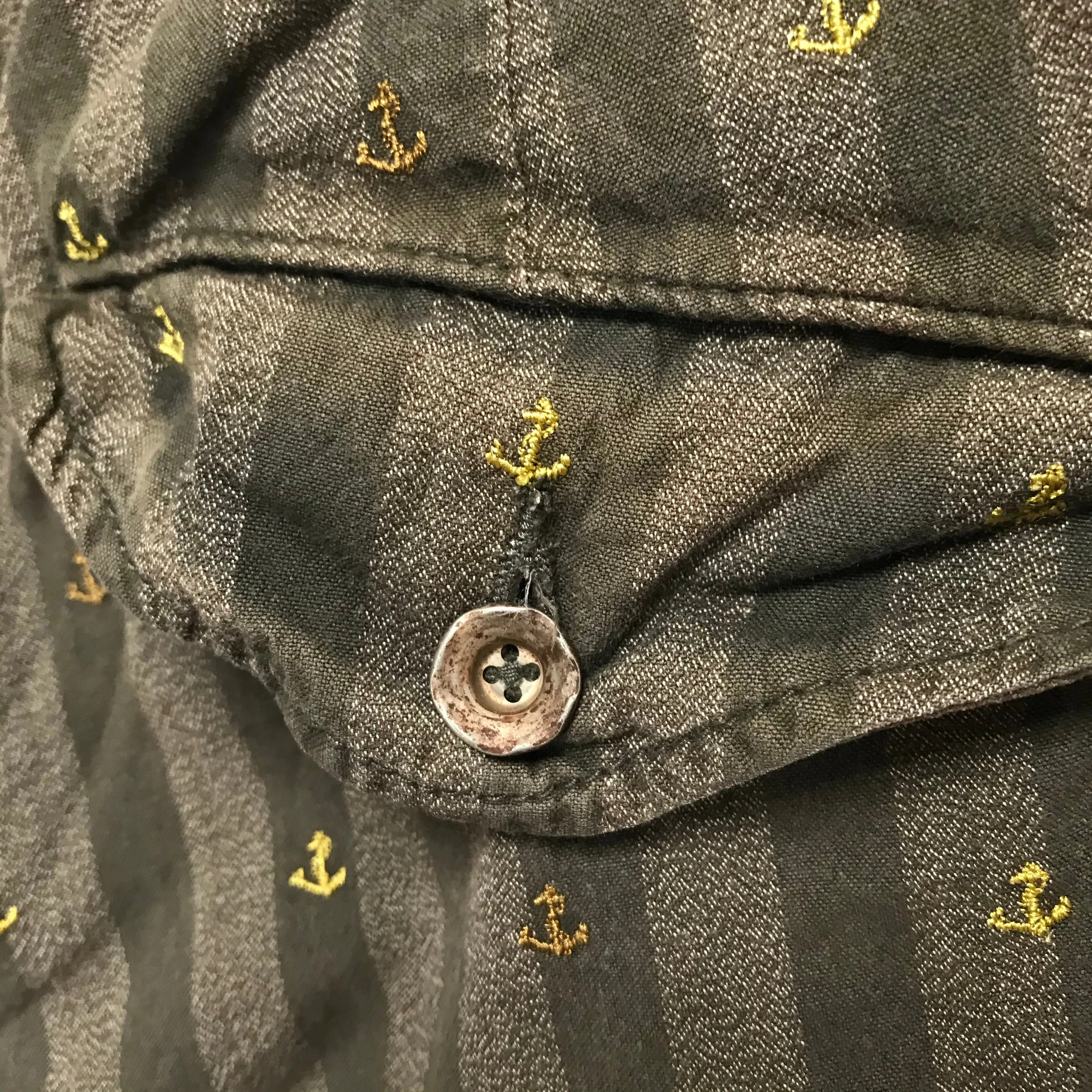 [L] Kapital Cotton Anchor Shorts