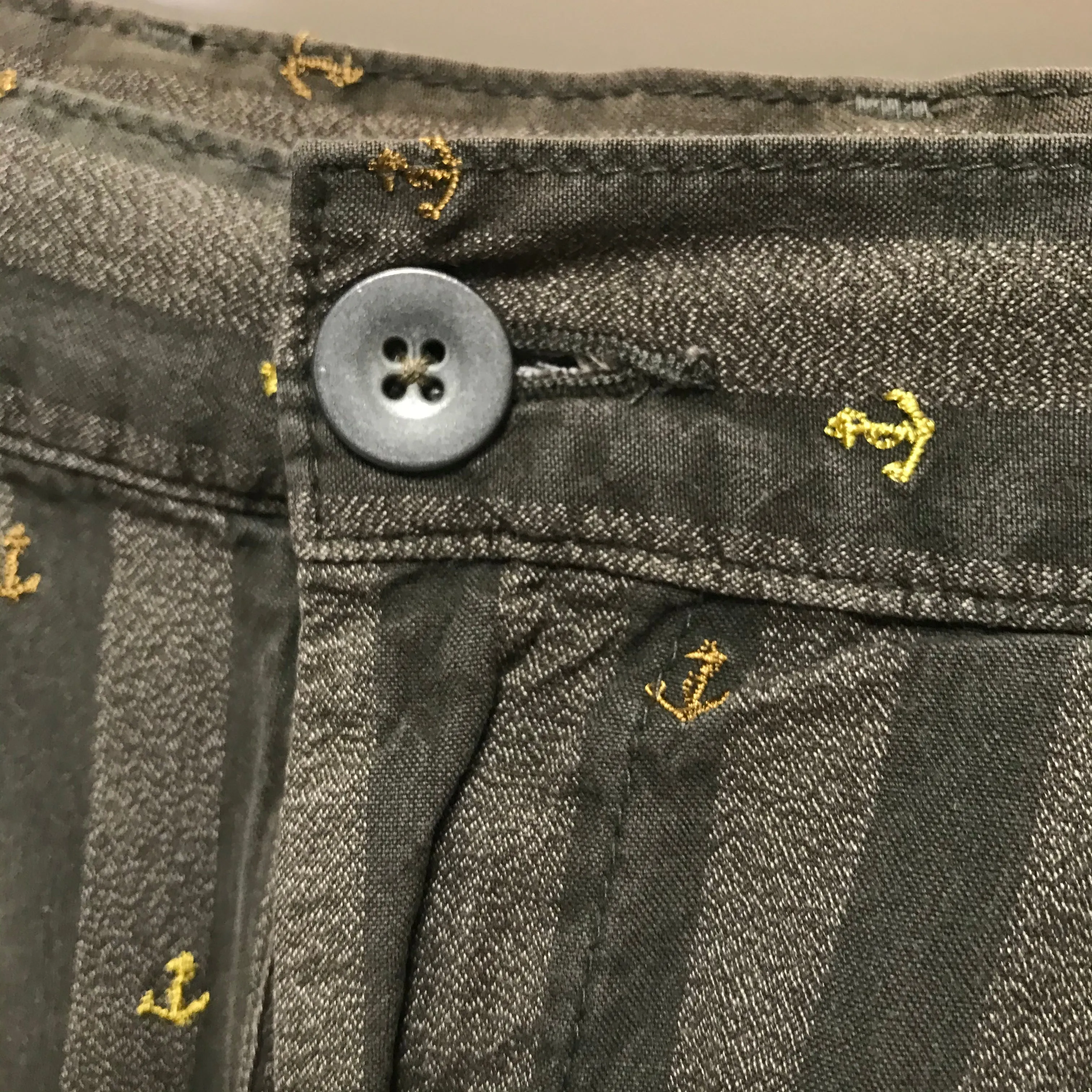 [L] Kapital Cotton Anchor Shorts