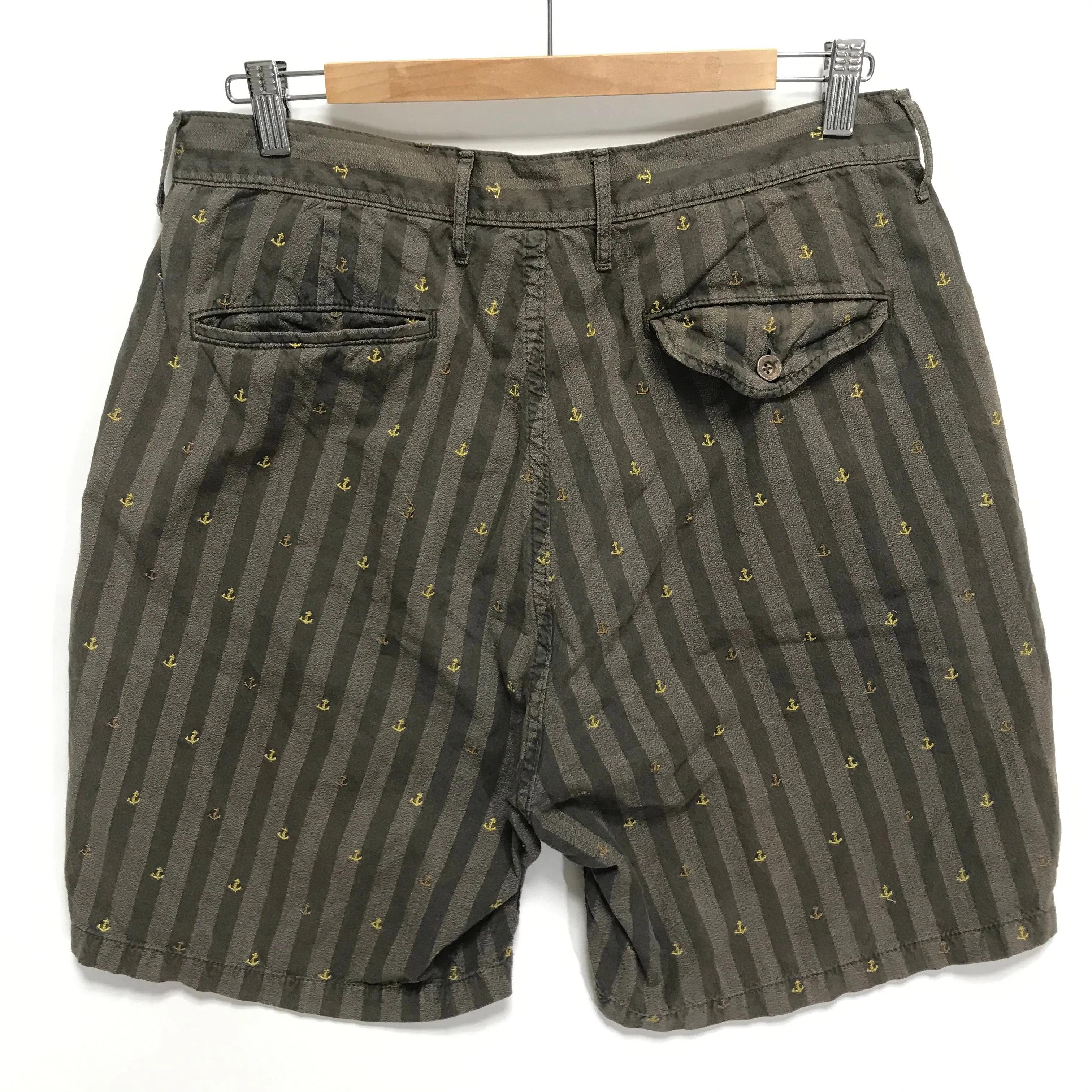 [L] Kapital Cotton Anchor Shorts