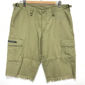 [L] WTaps Jungle Chopped Ripstop Cotton Shorts Beige