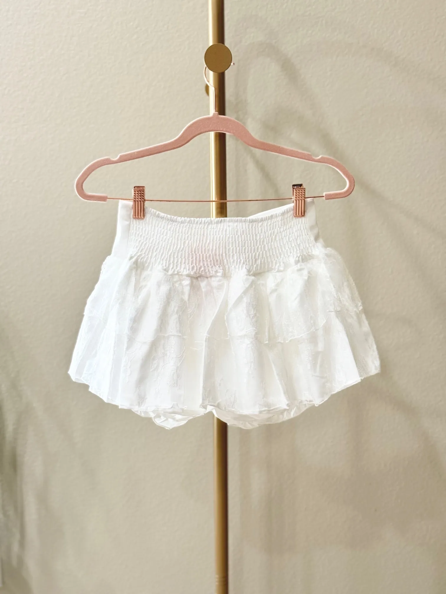 Lace Mini Skort