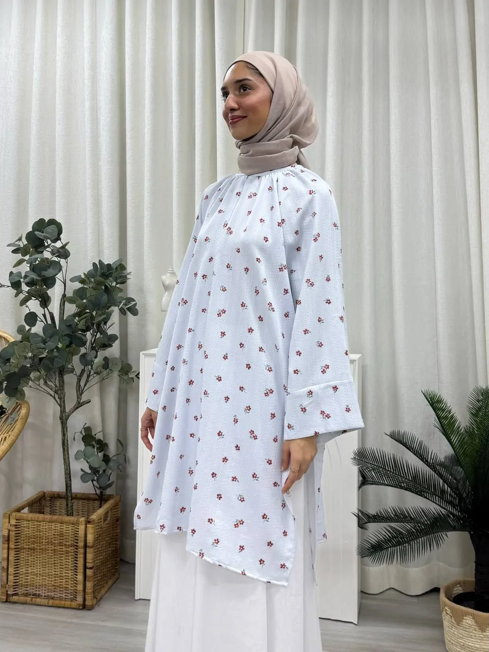 Lara Raglan Nursing Tunic