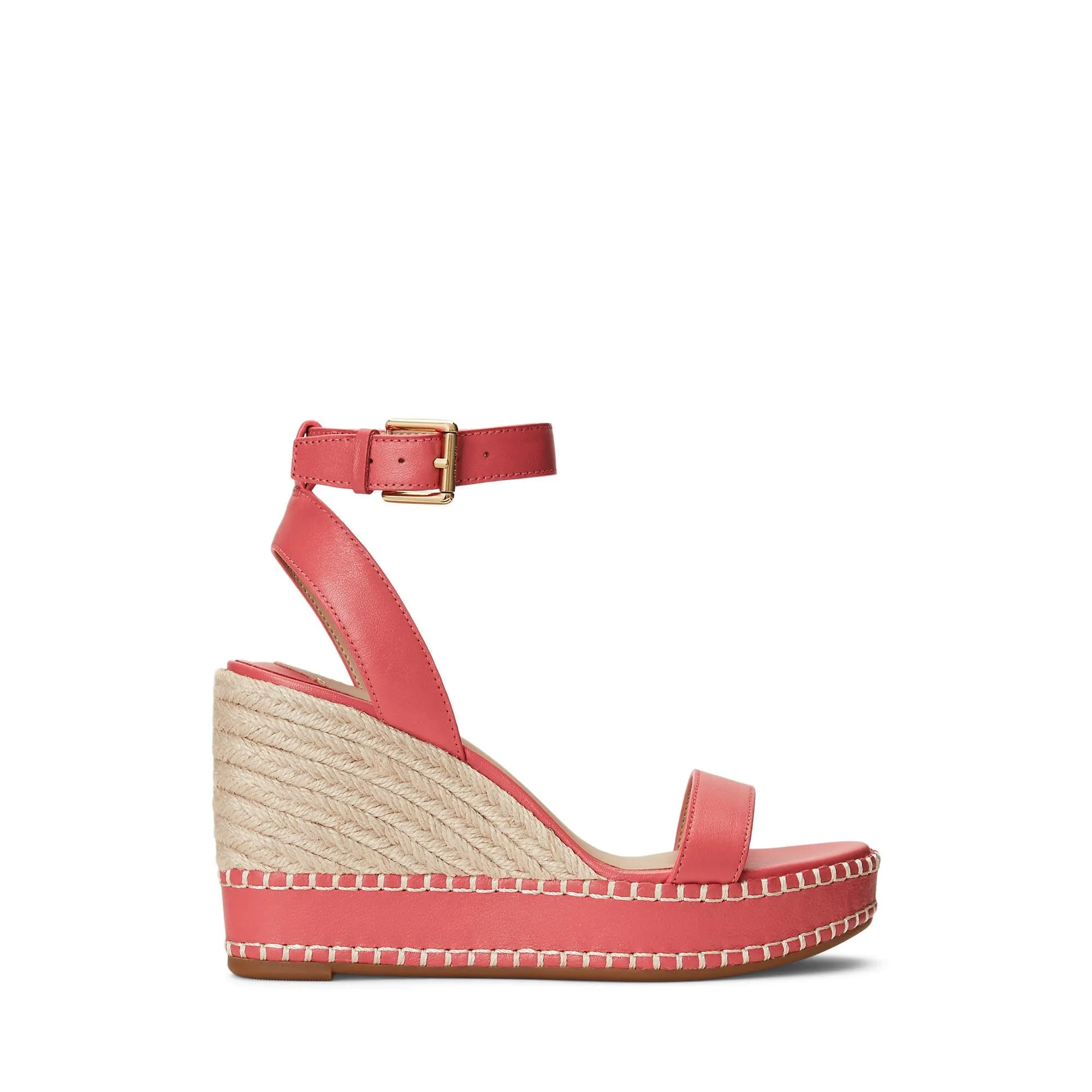 Lauren Ralph Lauren Women's Hilarie Espadrille Adirondack Berry 7.5 Medium
