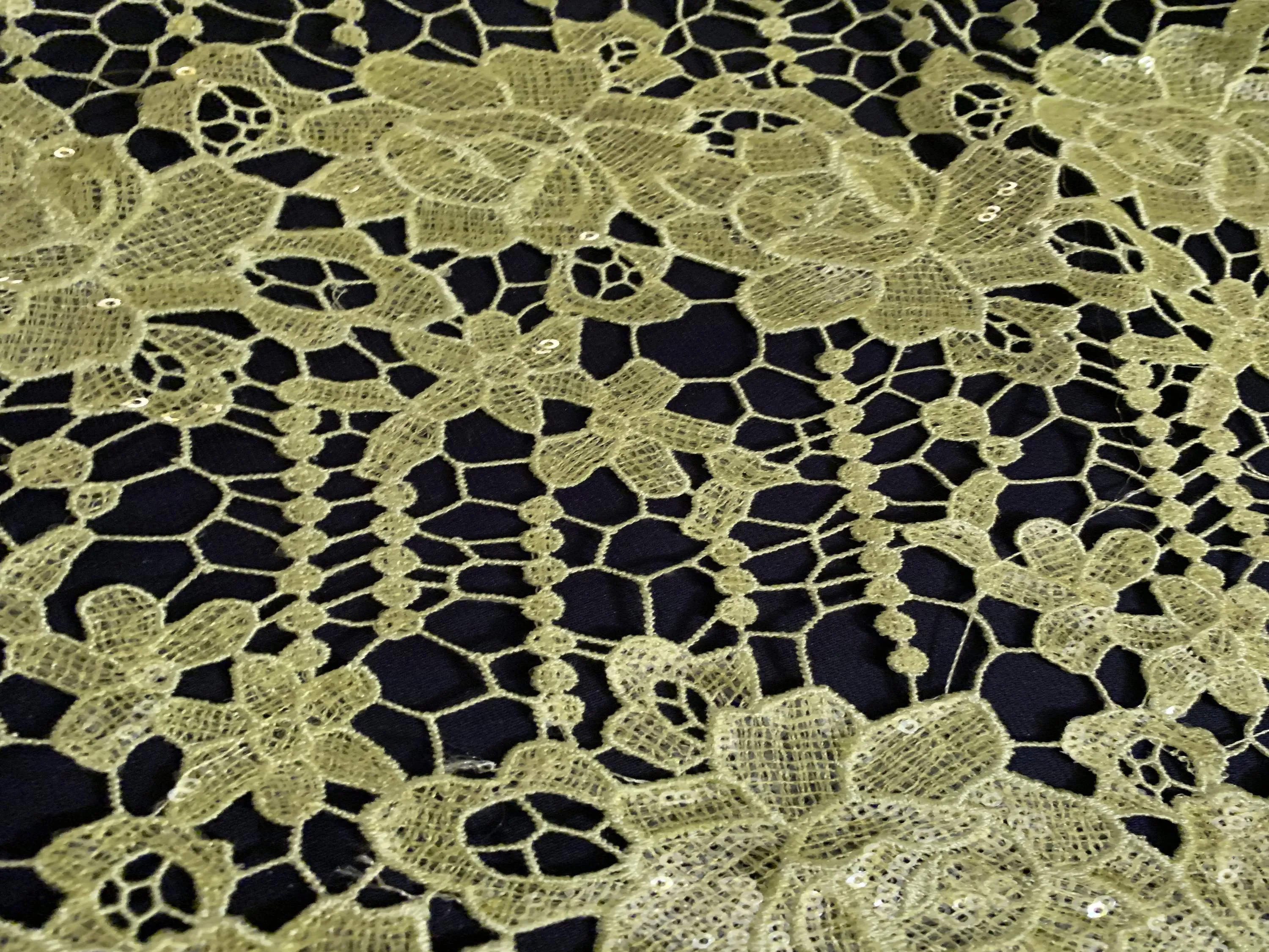 Lime Green Lace