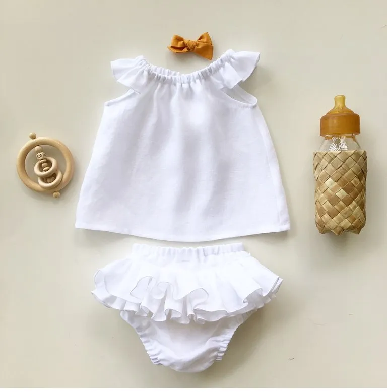 Linen babydoll set - 6 colours