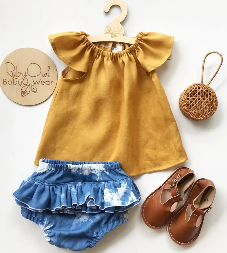 Linen babydoll set - 6 colours