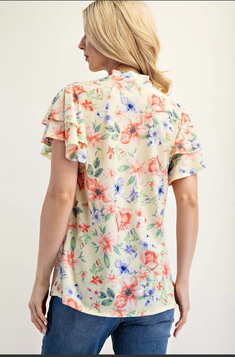 Lisa Floral Top