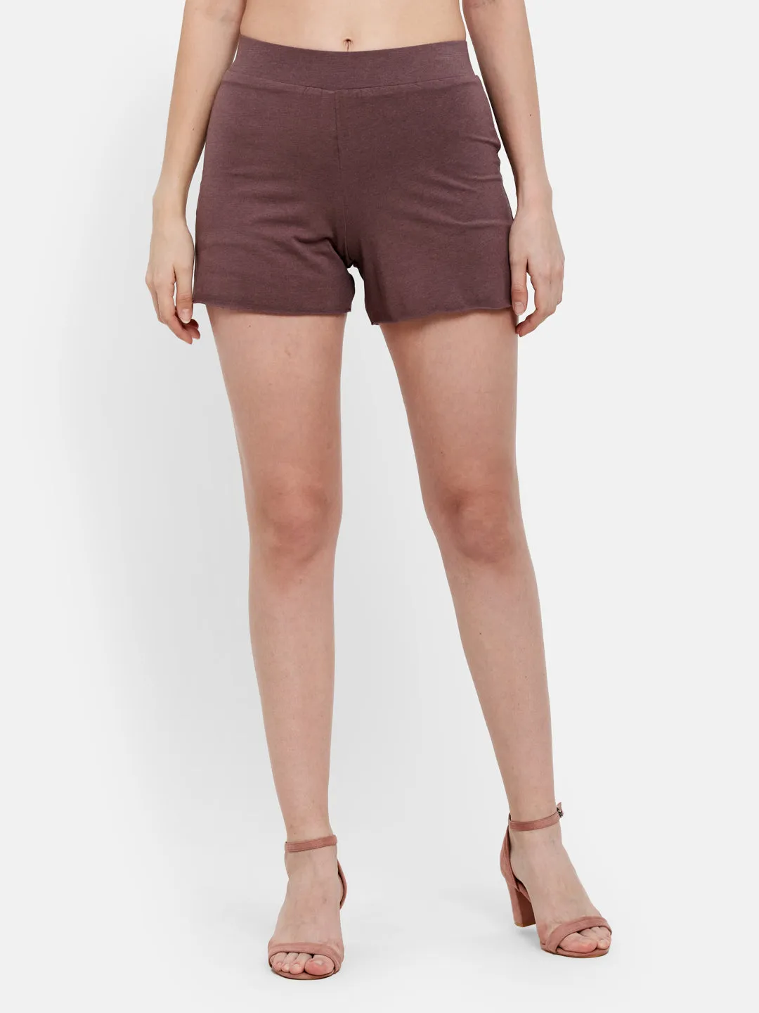 LUNYA PIMA WITH BACK POCKET COTTON SPANDEX INTERLOCK SHORTS