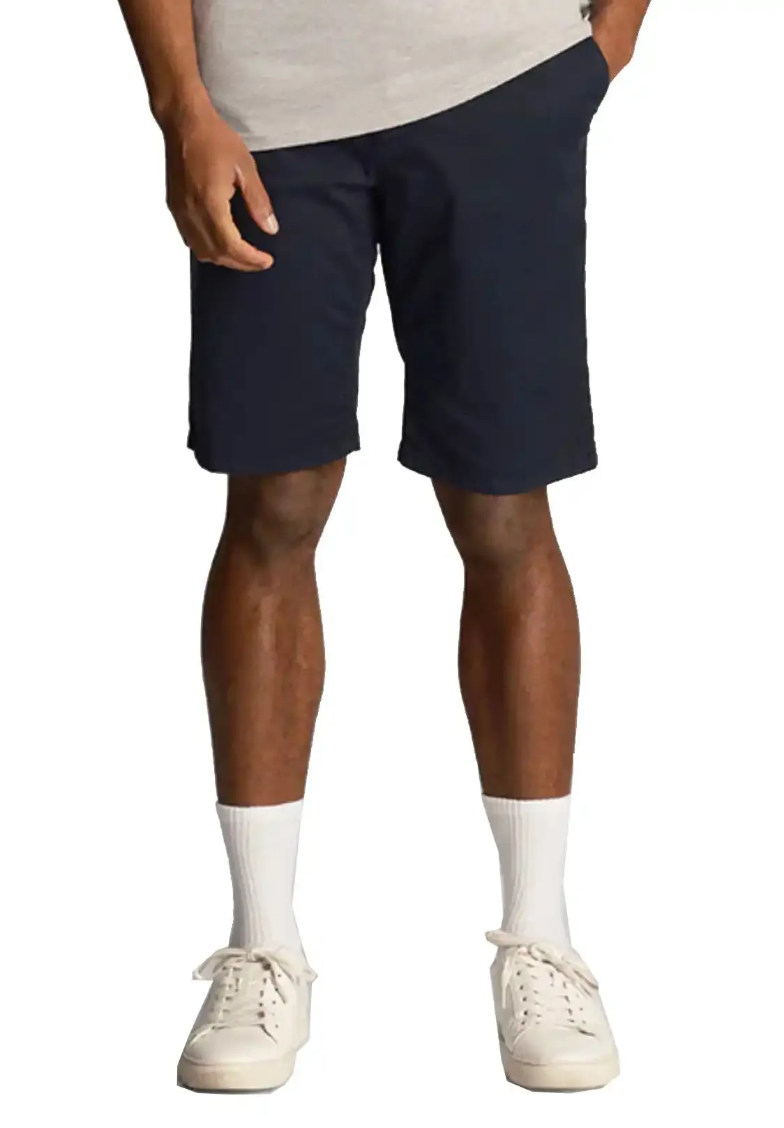 Lyle & Scott Mens Anfield Chino Shorts Dark Navy