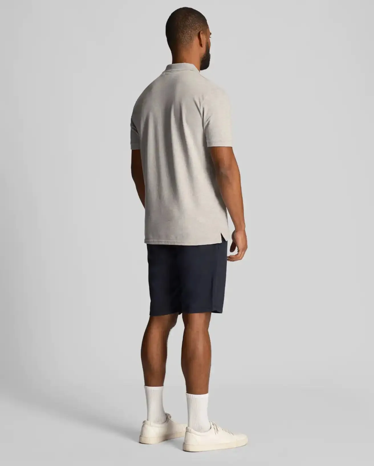 Lyle & Scott Mens Anfield Chino Shorts Dark Navy