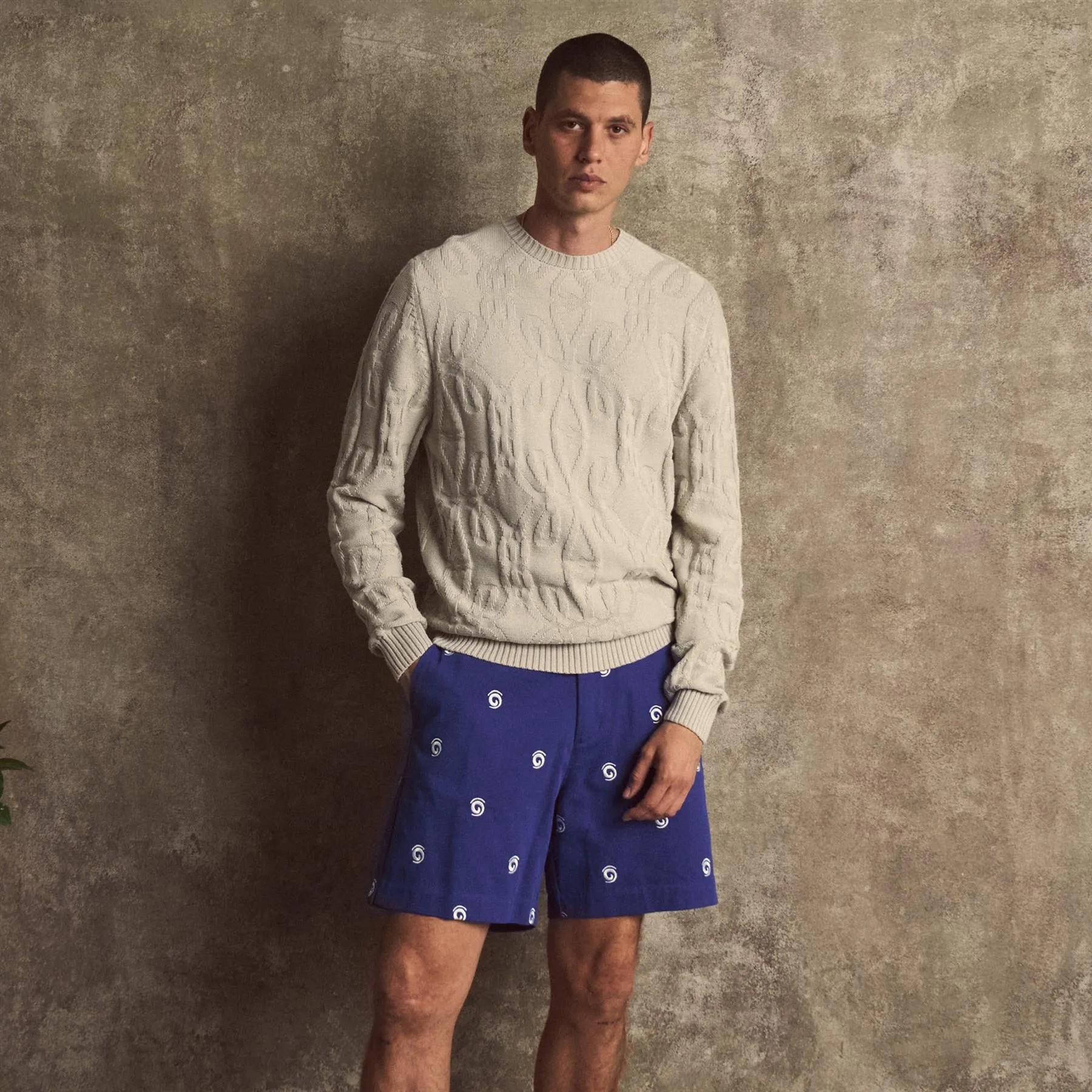 Malacchio Chino Shorts Blue