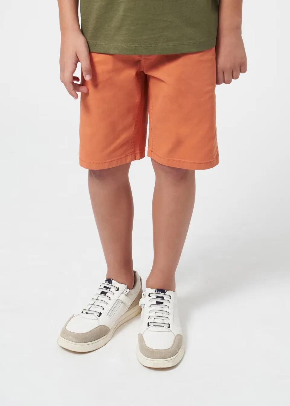 Mayoral Older Boys Shorts 231 Orange