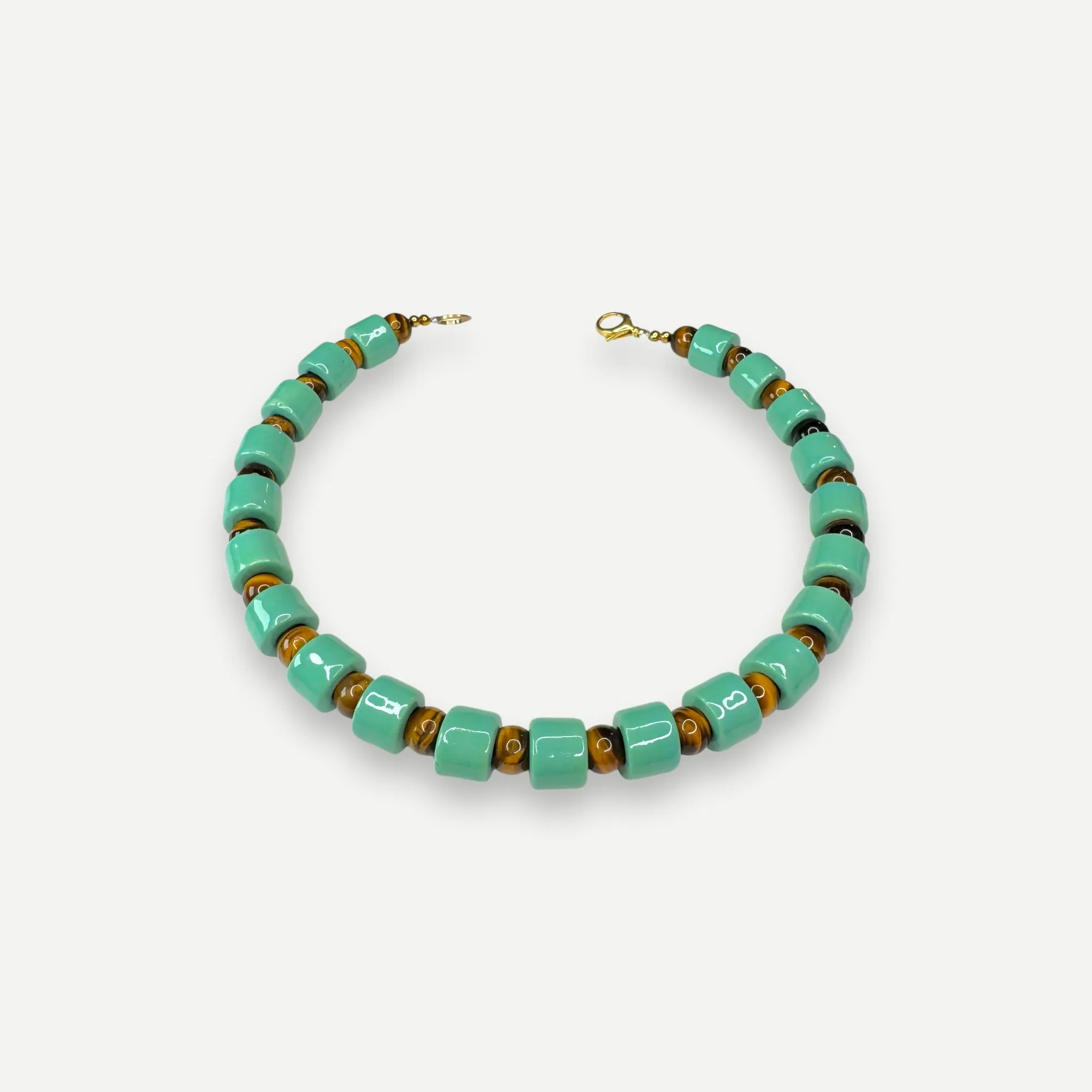 MING & TIGERS EYE SUNDRY.  BEAD TWO.