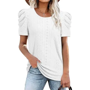 MINGALONDON Womens Short Sleeve T-shirts