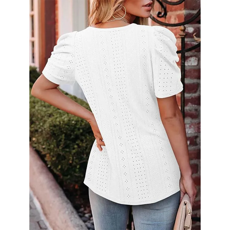 MINGALONDON Womens Short Sleeve T-shirts