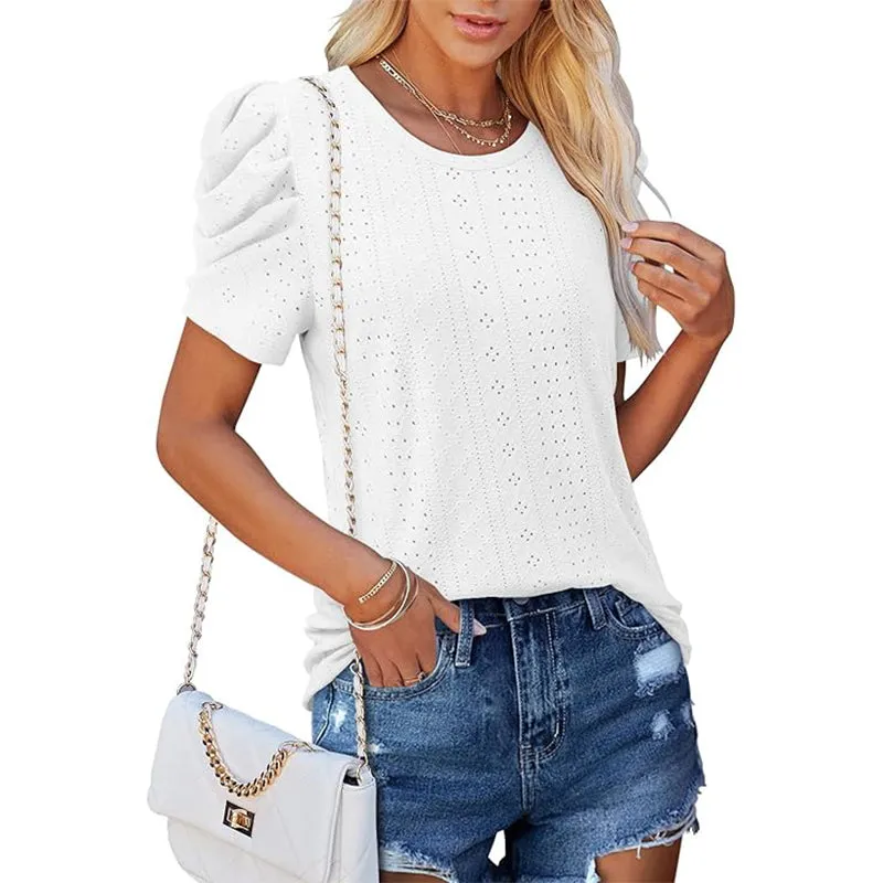 MINGALONDON Womens Short Sleeve T-shirts
