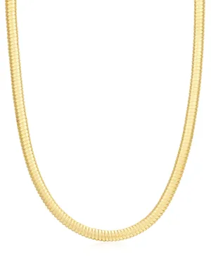 Mini Flex Snake Chain Necklace- Gold