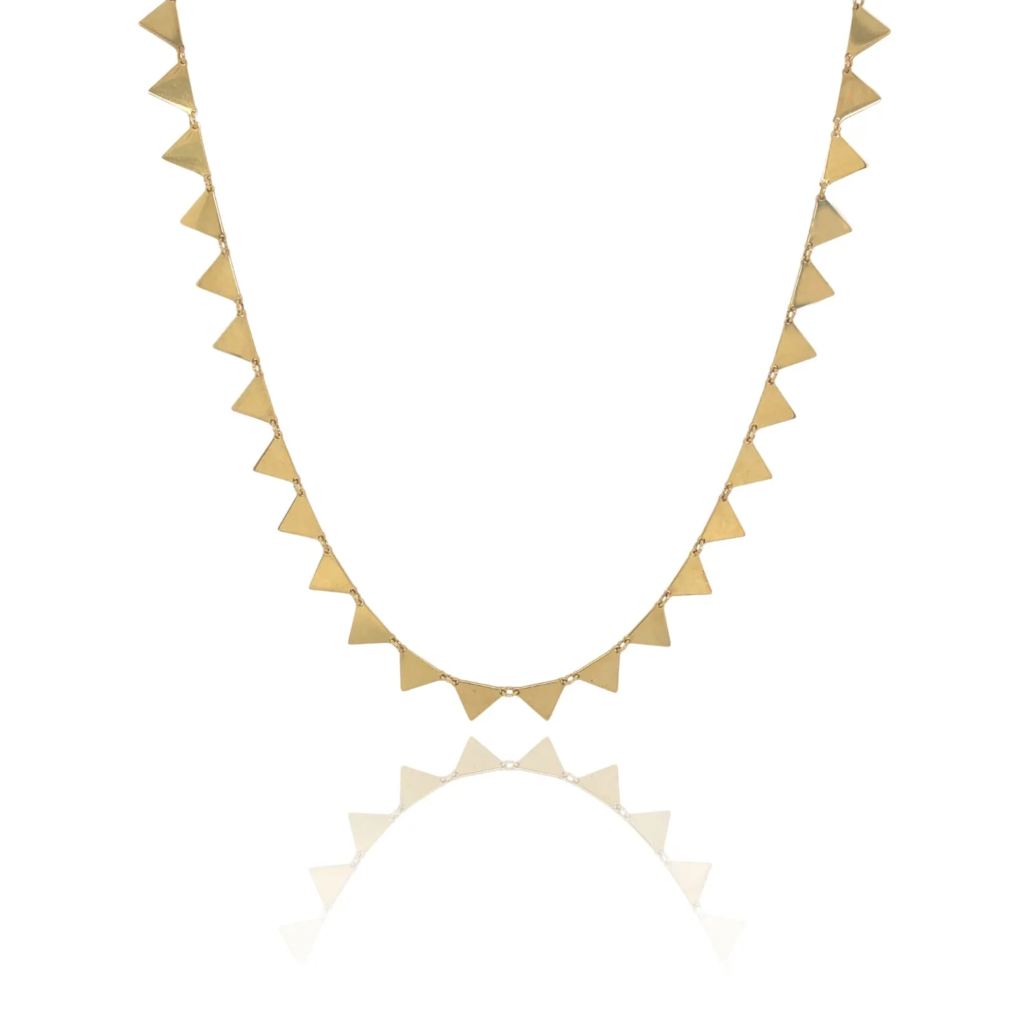 Mini Gypsy Triangle Necklace