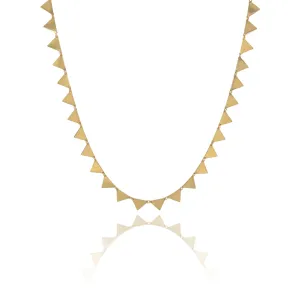 Mini Gypsy Triangle Necklace