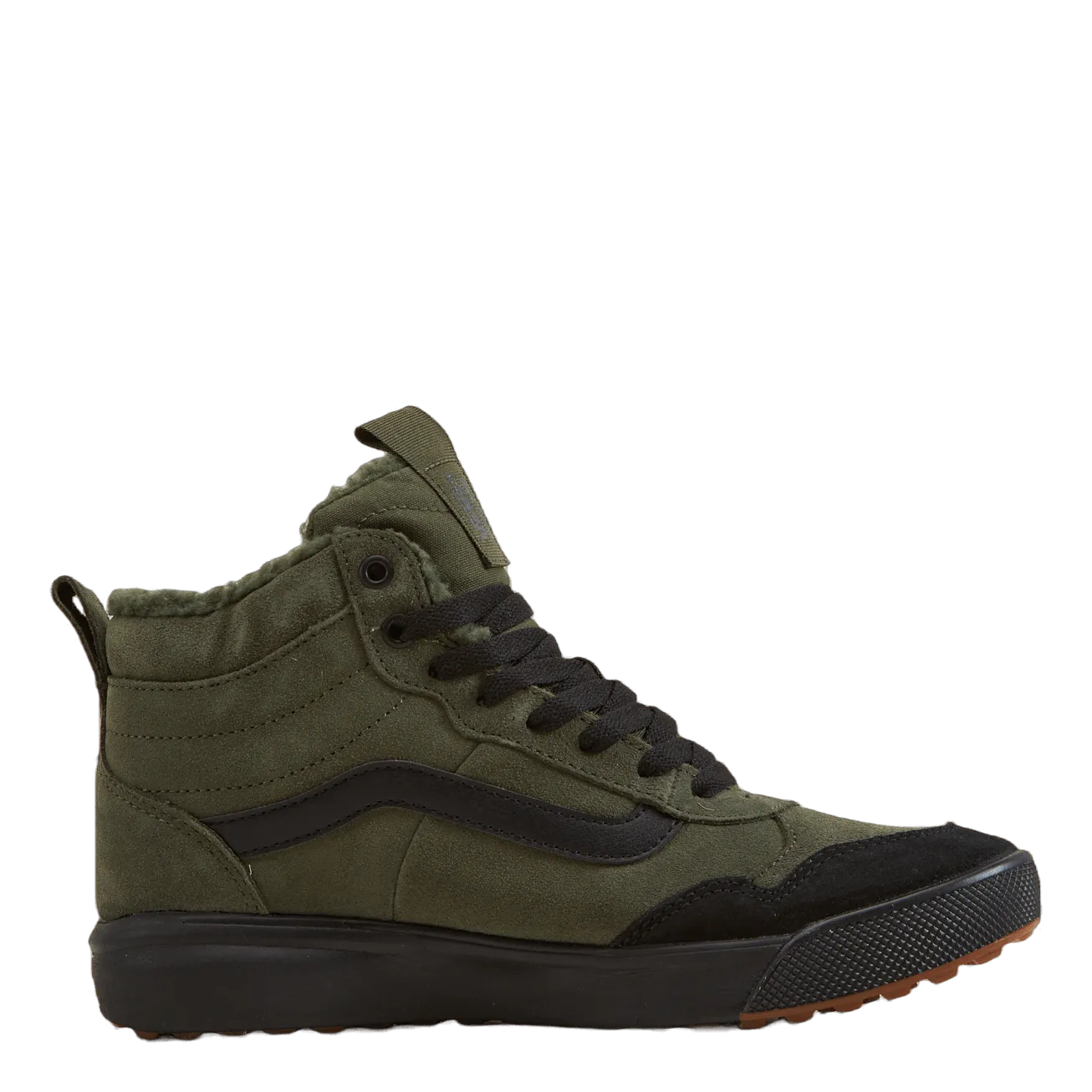 Mn Range Exp Hi Vansguard Sherpa Suede Grape Leaf/black