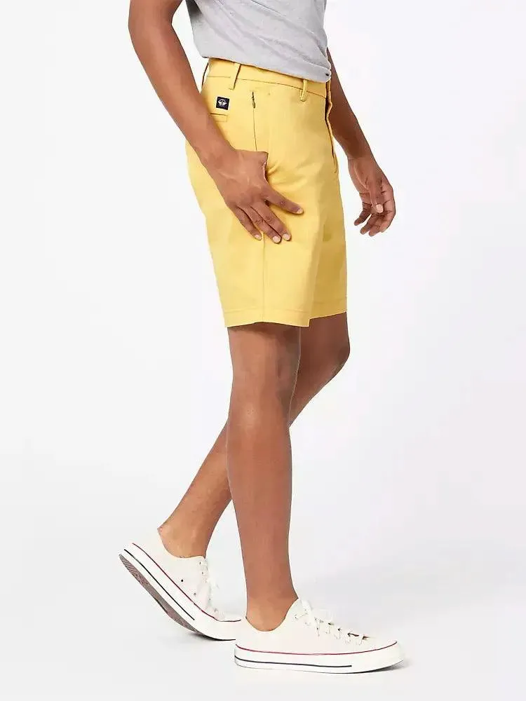 Modern Chino Short Misted Yellow
