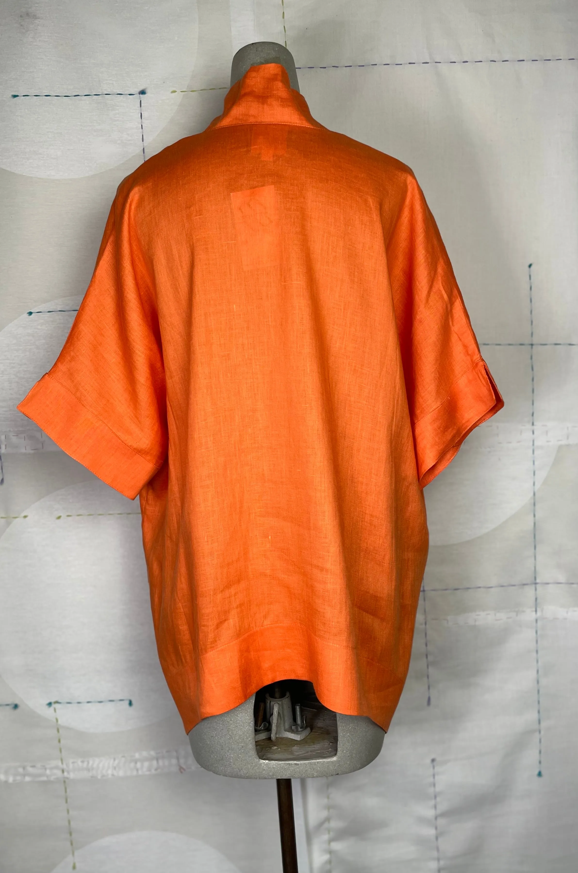 MSquare  ~  Fleur Shirt - Vivid Orange