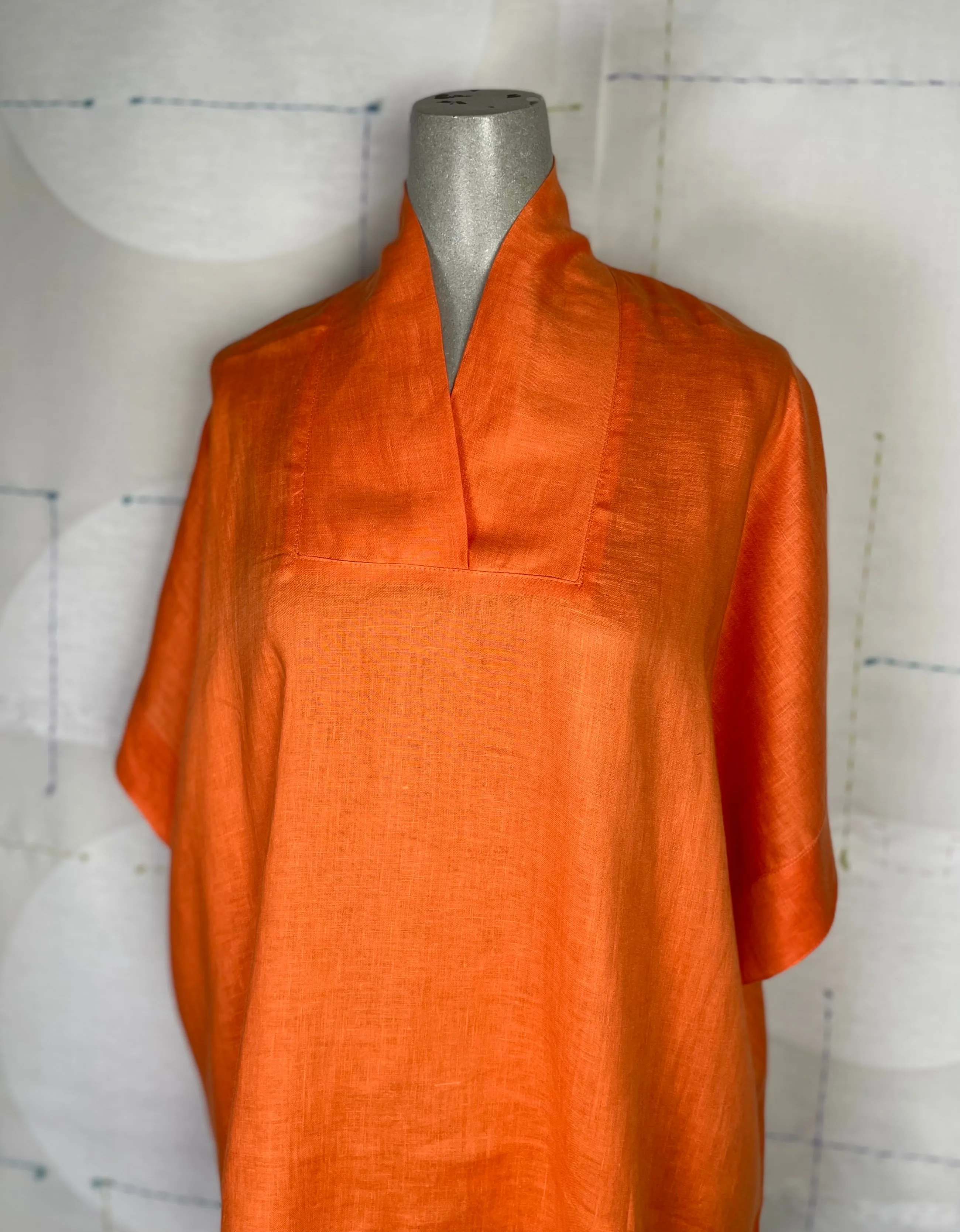 MSquare  ~  Fleur Shirt - Vivid Orange