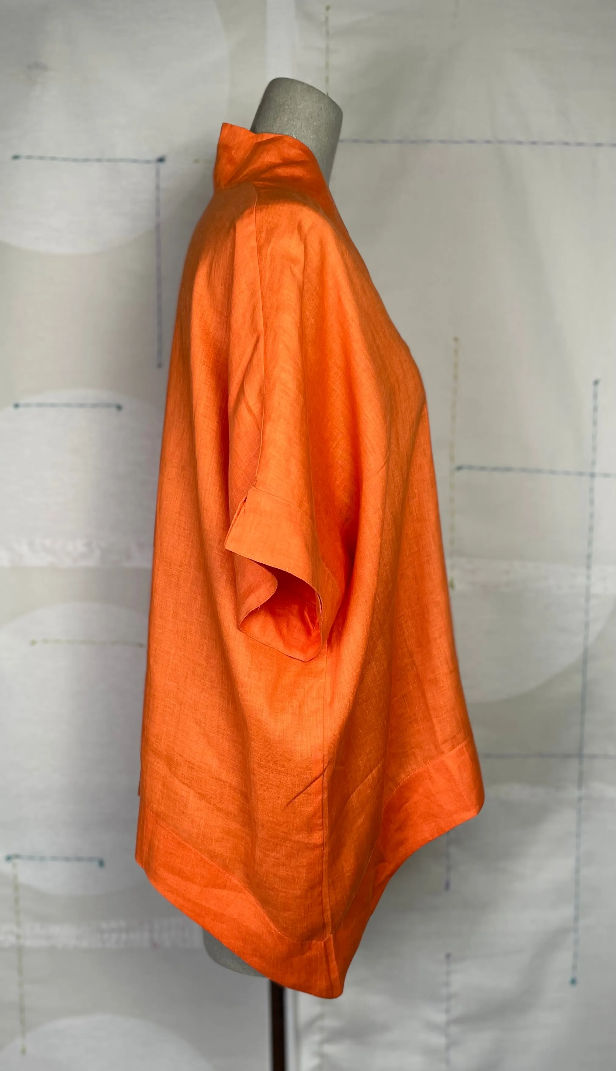MSquare  ~  Fleur Shirt - Vivid Orange