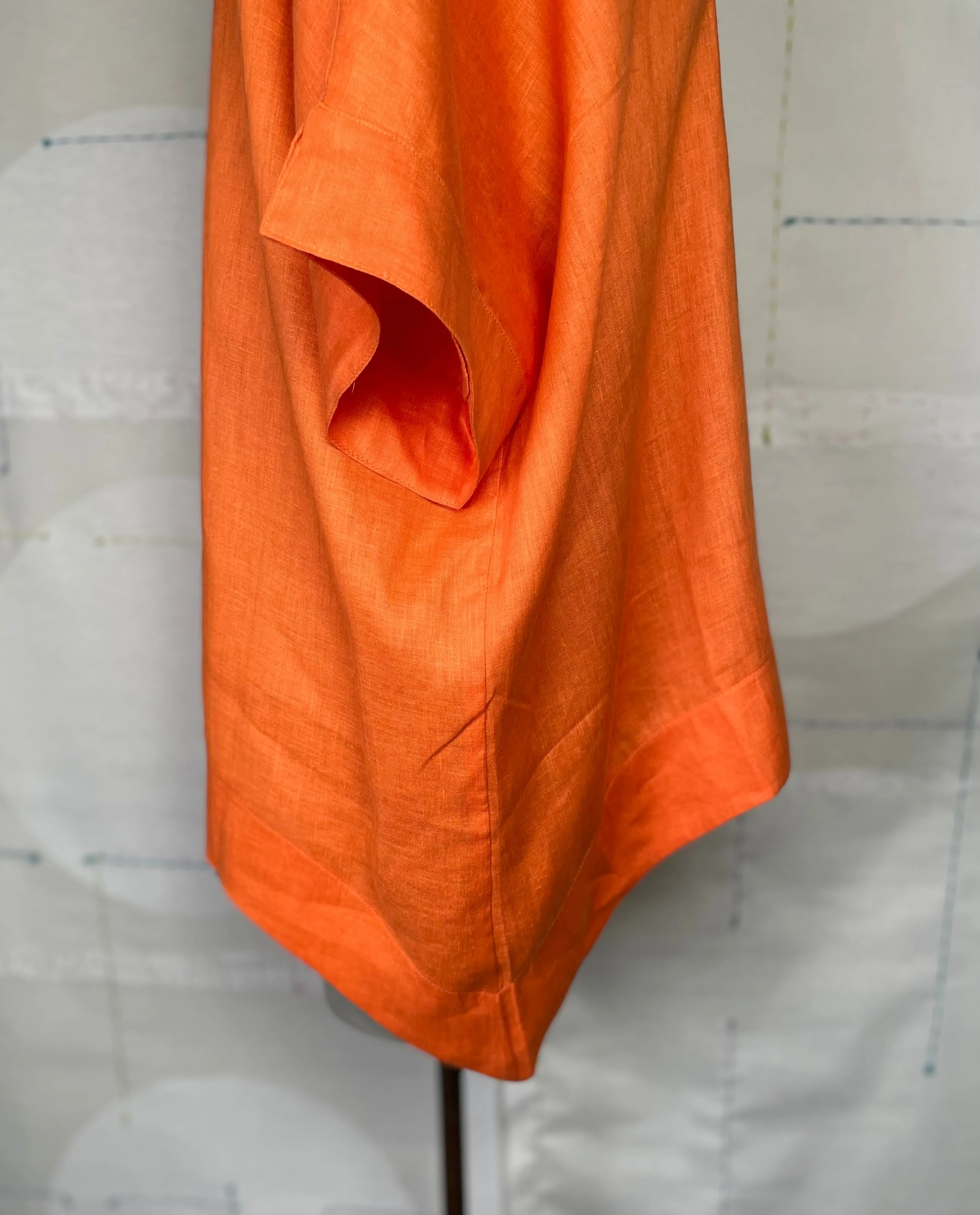 MSquare  ~  Fleur Shirt - Vivid Orange