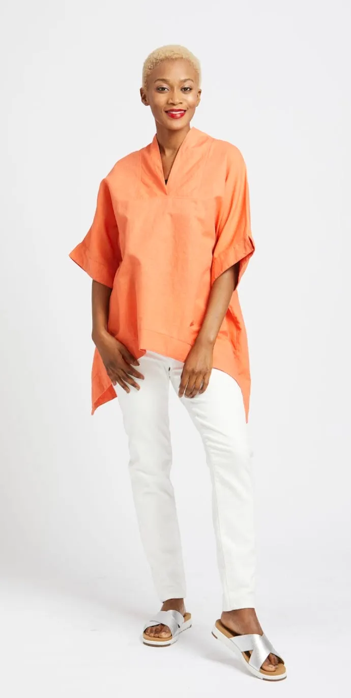 MSquare  ~  Fleur Shirt - Vivid Orange