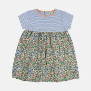 Multicoloured Floral Print Dress
