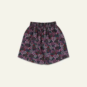 Multicoloured Floral Print Skirt