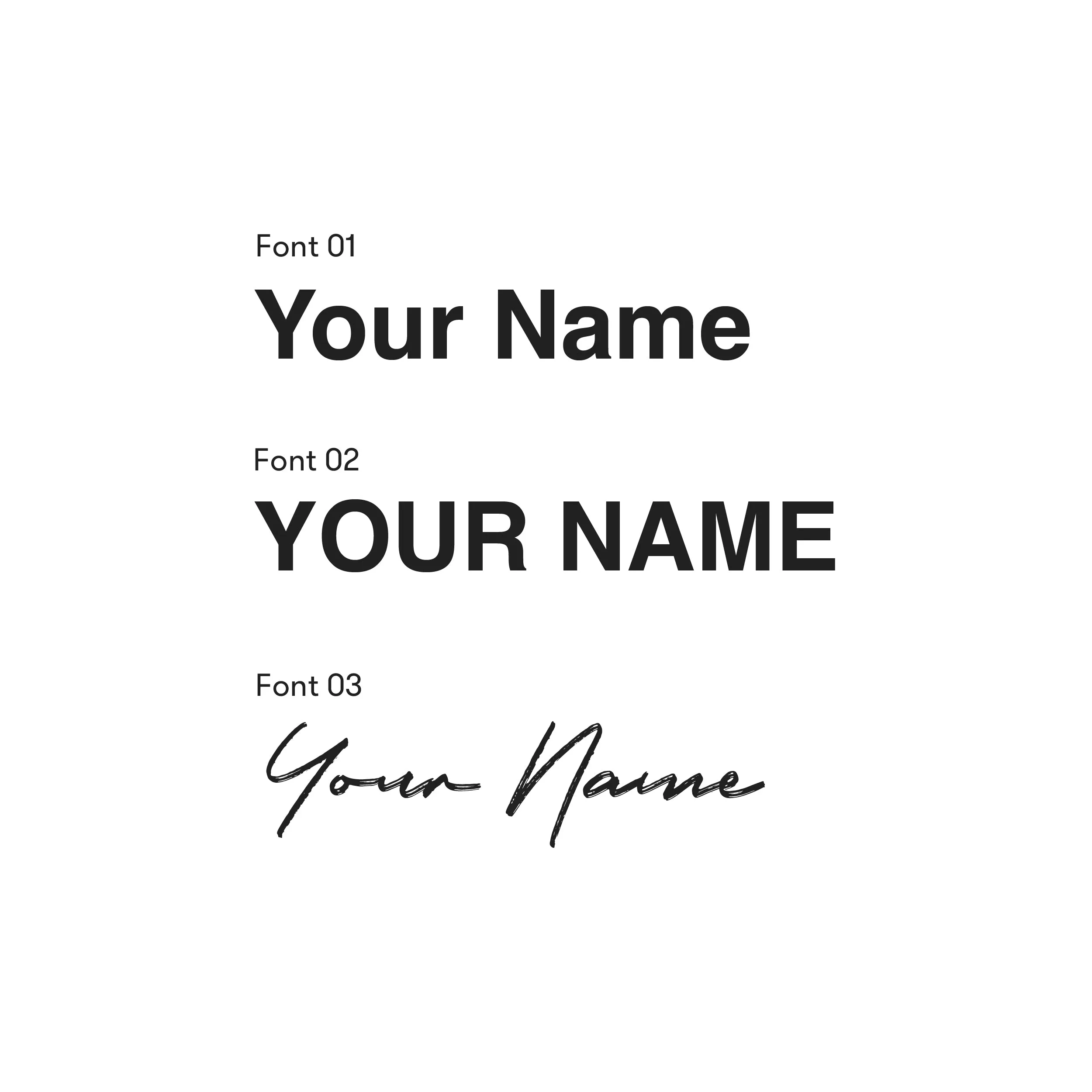 NAME YOUR SNEAKERS - MEN
