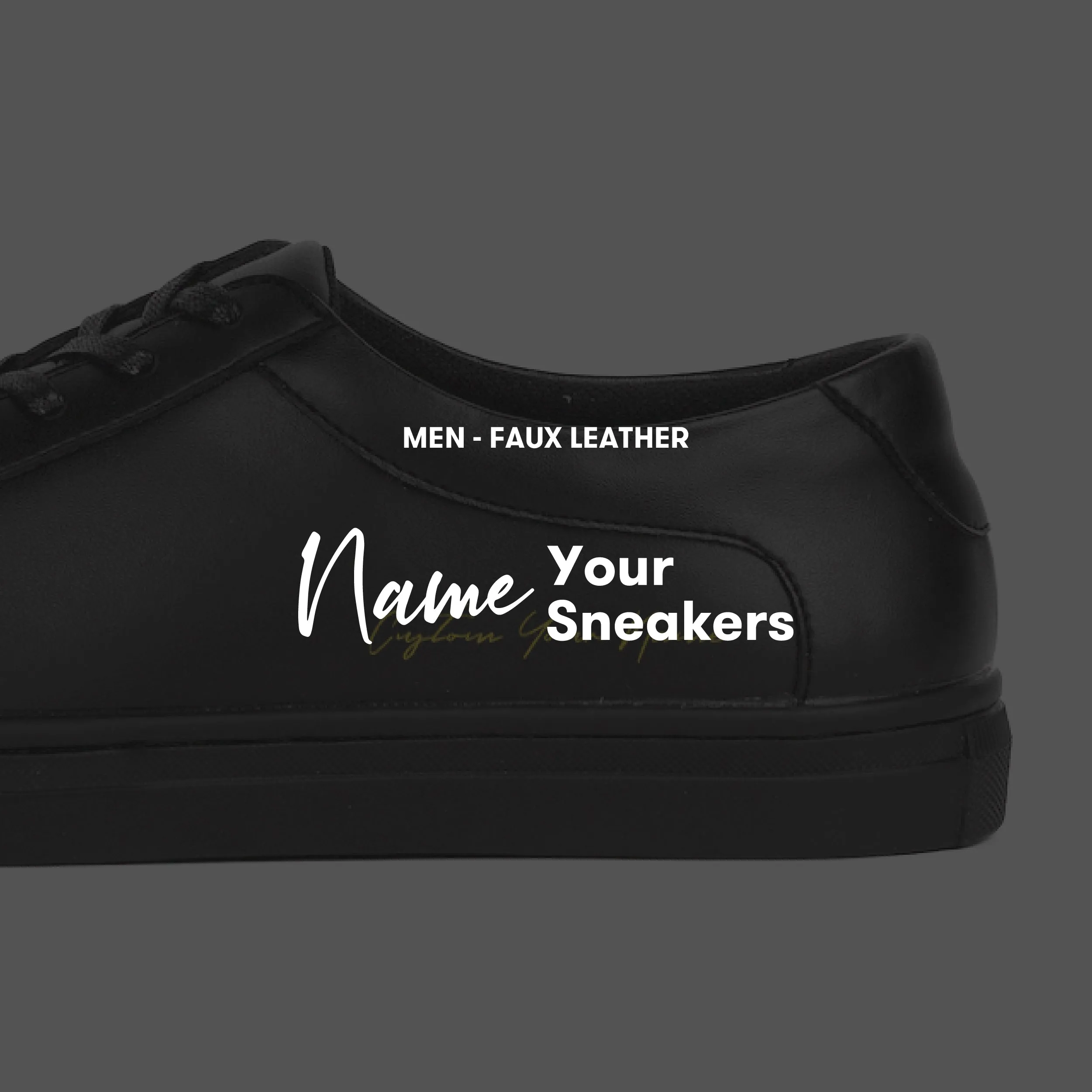 NAME YOUR SNEAKERS - MEN
