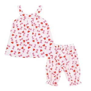 NEW Newborn Baby Girls Clothes Sleeveless Dress Briefs 2PCS Outfits Set Striped Printed Cute Clothing Sets Summer Sunsuit 0-24M