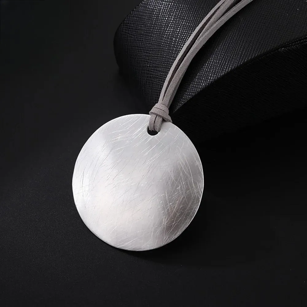 New Trendy Silver Color Statement Necklace for Women